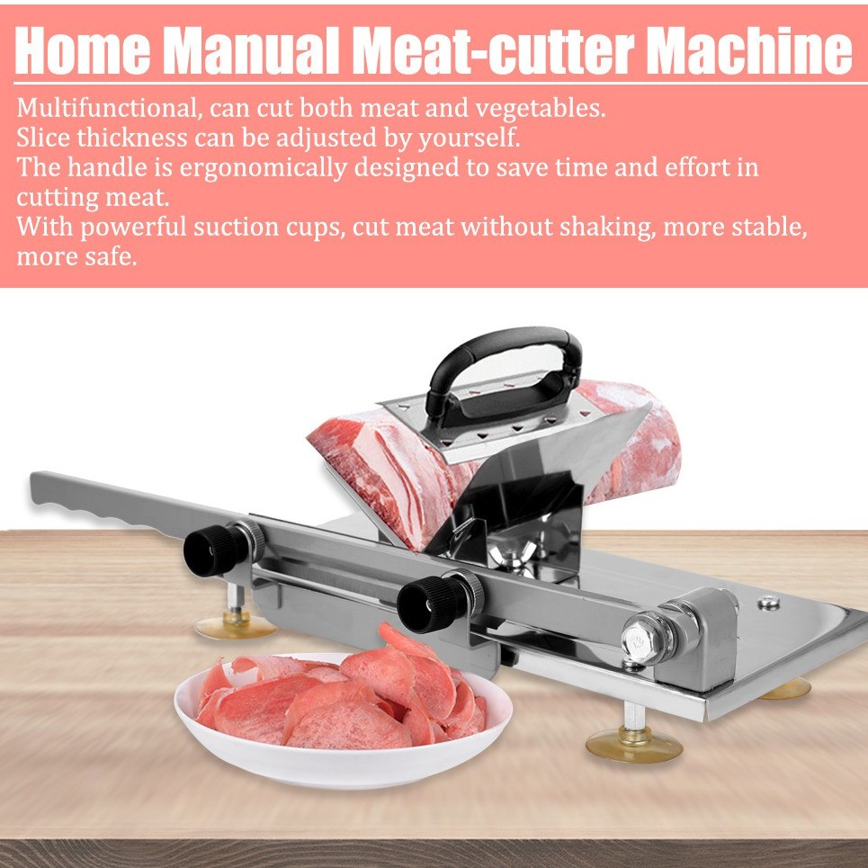 Alat Pengiris Daging / Alat Pemotong Daging Stainless Steel Meat Slicer [Goza Hardware]-5
