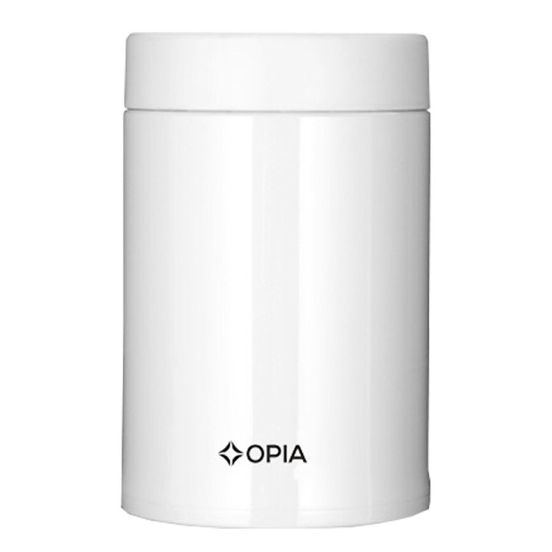 Opia Thermal Jar 550ml White - Peralatan Makan MPASI