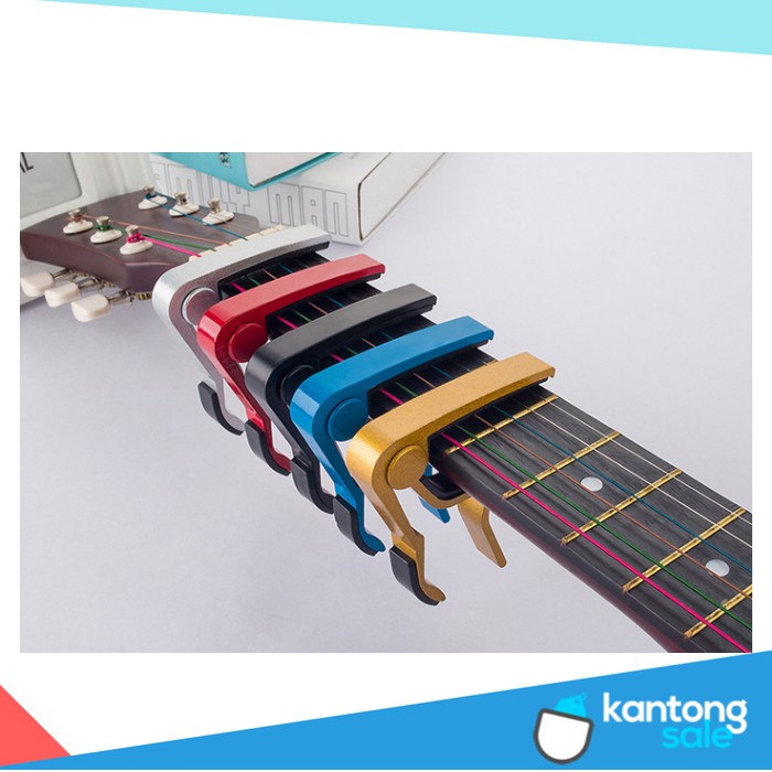 Peralatan Music Perlengkapan Alat Music Perlengkapan Gitar Capo Gitar Aluminium Alloy