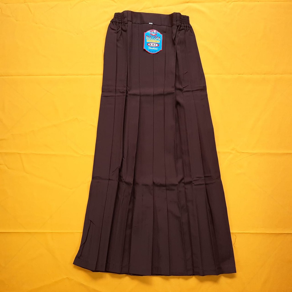 Rok Maxi Rempel Coklat SMP dan SMA Merek Bullova