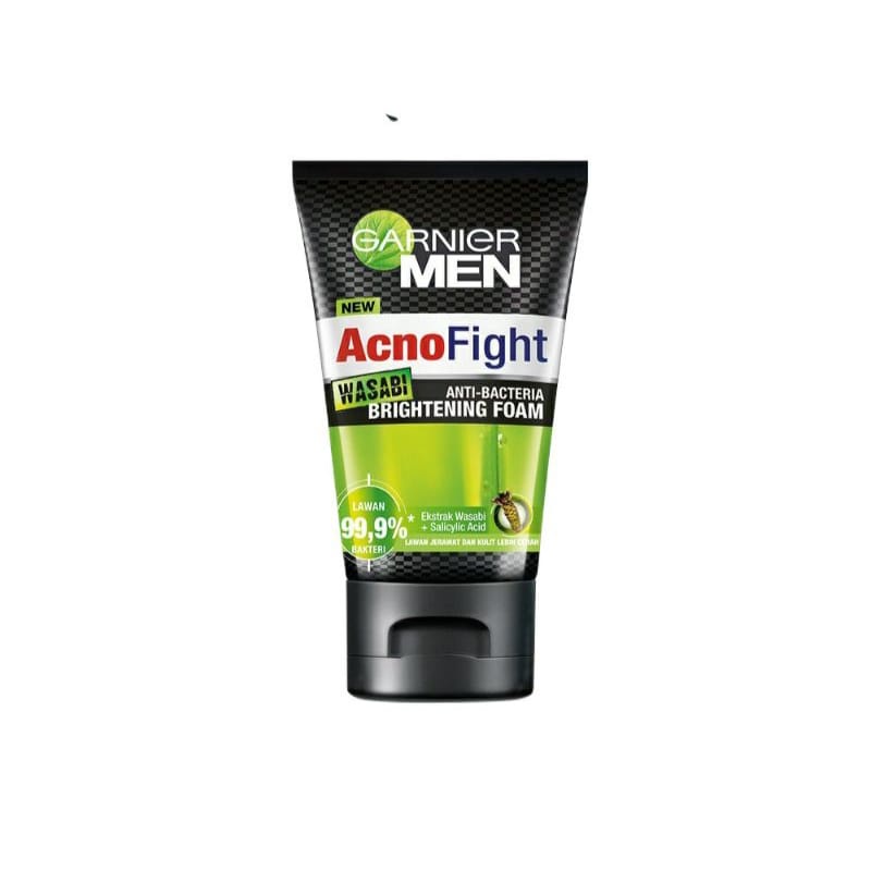 GARNIER MEN FACIAL WASH SCRUB SABUN WAJAH PEMBERSIH UNTUK COWOK 100ML