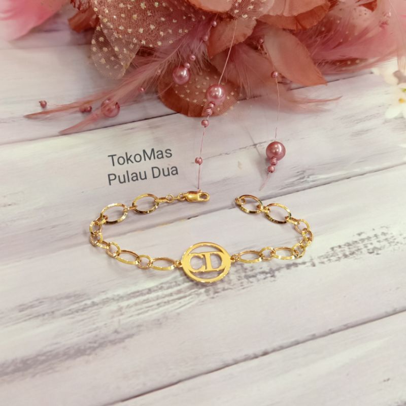 Gelang rantai Dior CD