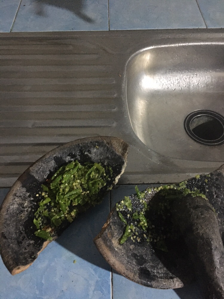 [gridline - Ls046 Navy Blue & Ls016] Kemeja Batik Pria Katun Lengan Panjang Slimfit Modern Simple