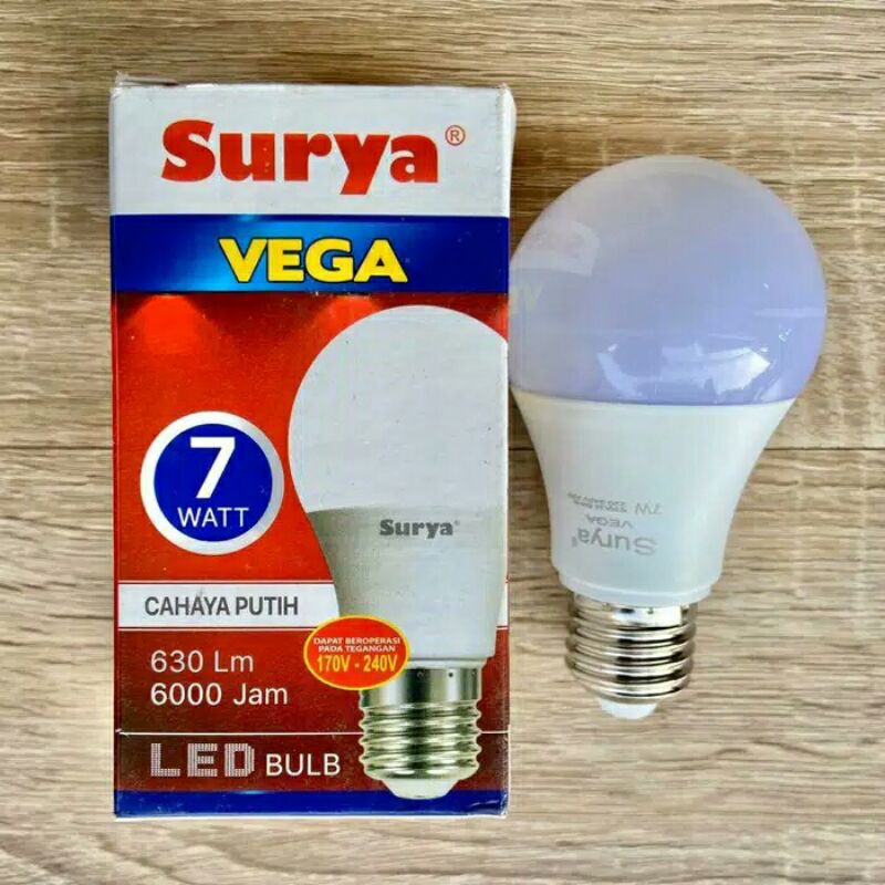 led surya vega 7watt putih