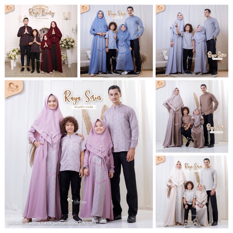 Sarimbit Couple Keluarga Raya Series by Salvina
