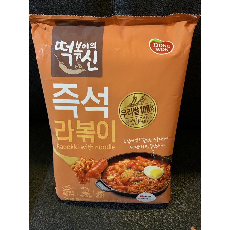 

Dongwon Rapokki Spicy Sweet - Ramen dan topokki korea utk 2 porsi non halal