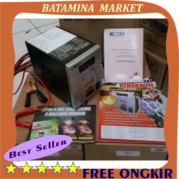 BEST SELLER  charger Accu casan aki motor BRT