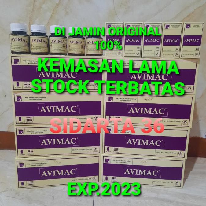 [[BISA COD]] AVIMAC UNTUK DAYA TAHAN TUBUH ISI 30
