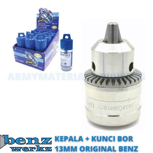 PROMO KEPALA BOR 13MM BENZ / KUNCI KEPALA BOR 13MM BENZ / MESIN BOR / KUNCI BOR 13MM / BOR 13MM / KU