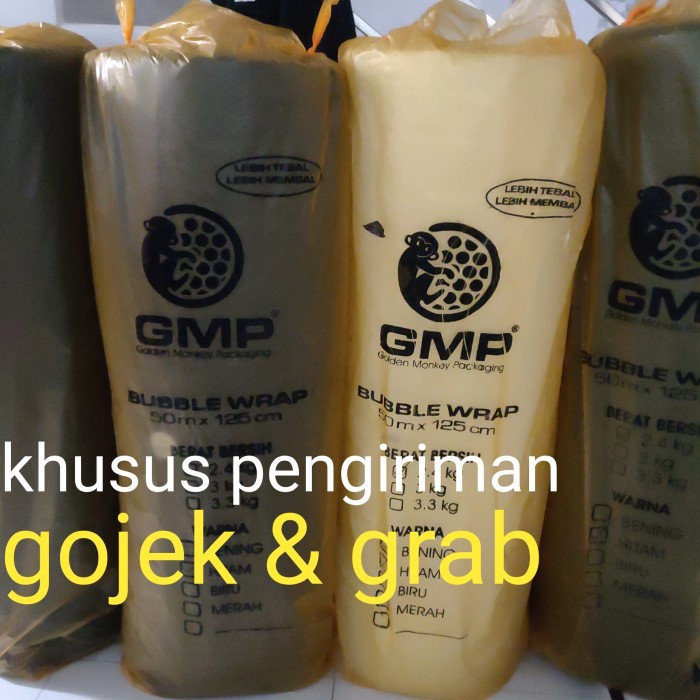 

bubble wrap hitam 125 cm x 50 m - Putih