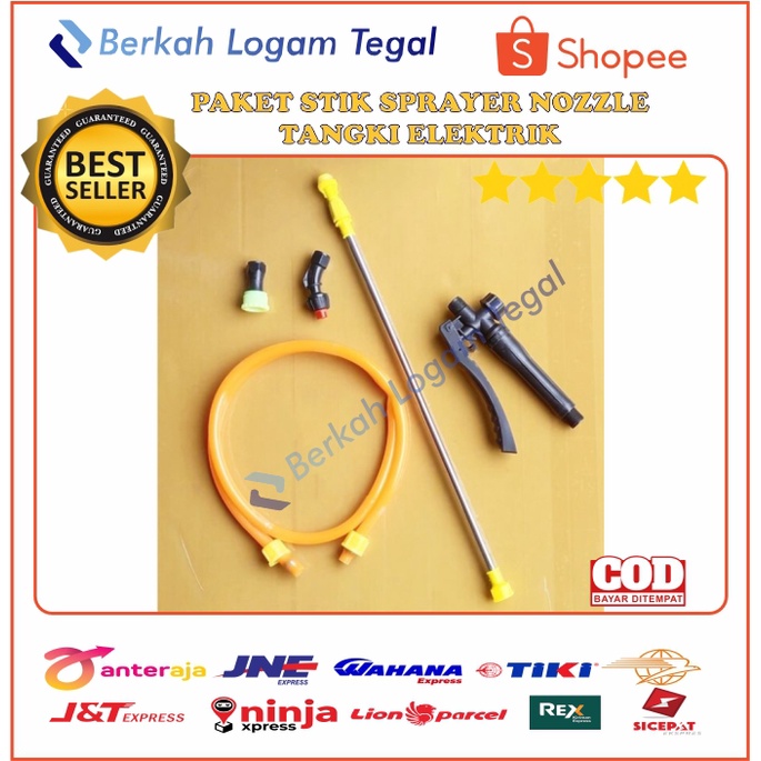 Paket Stik Sprayer Nozzle Sprayer Stop Kran Sprayer Tangki Elektrik 2
