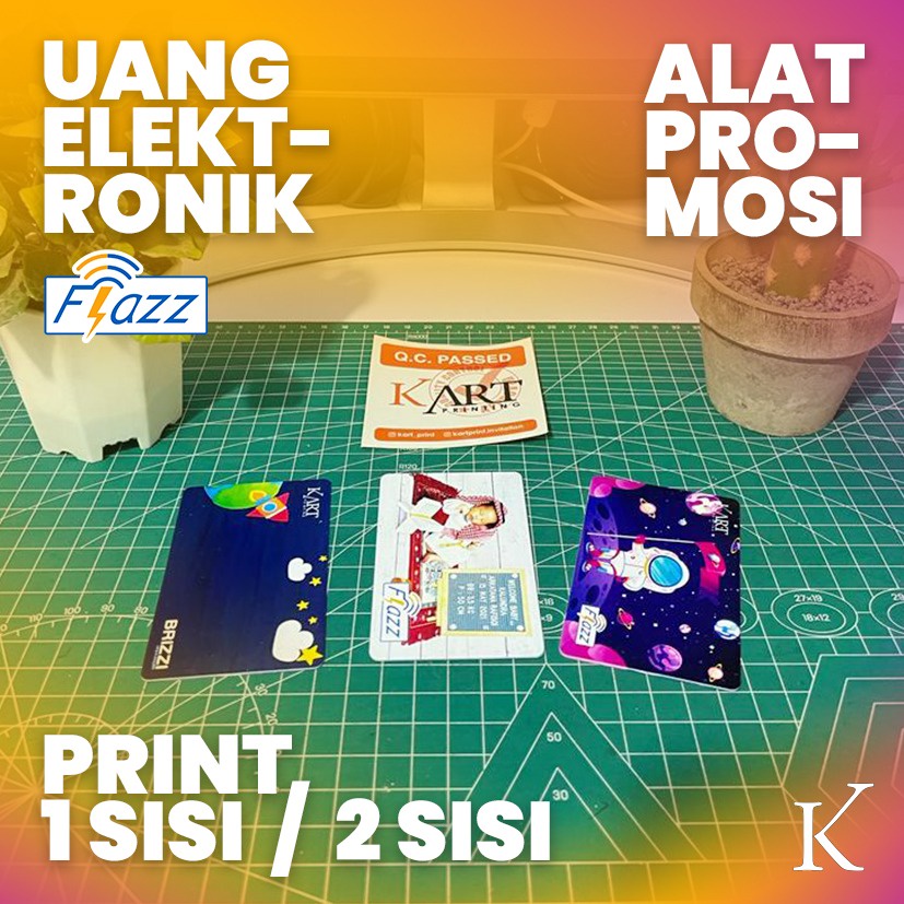 Kartu Flazz Etoll BCA Custom| Flazz Card Custom PRINT UV