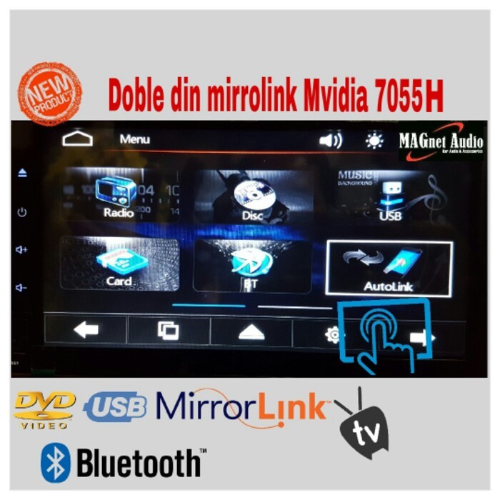 DOUBLEDIN MIRRORLINK MVIDIA 7055 H ZM G-39