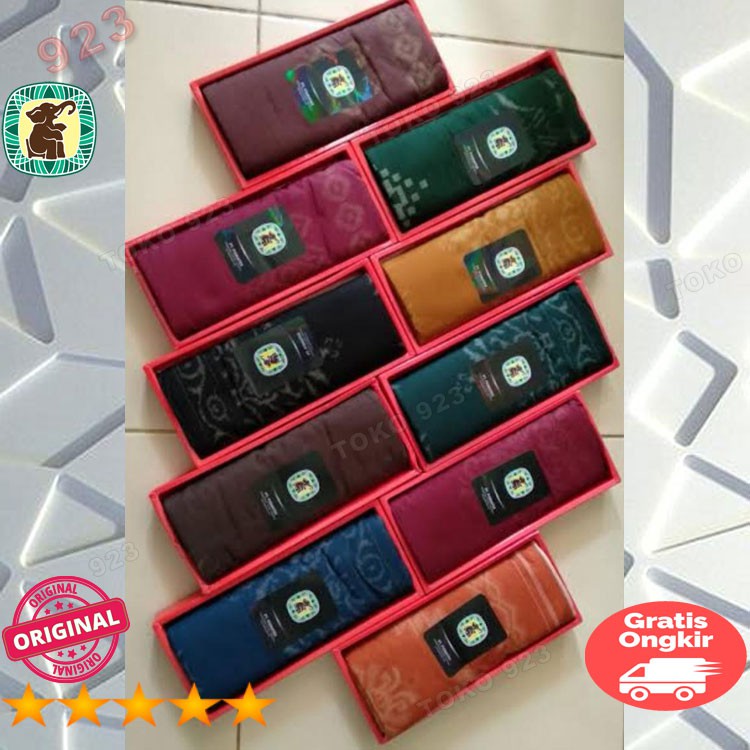 G25-10 Kain Sarung Dewasa Motif Kembang Original Gajah Duduk