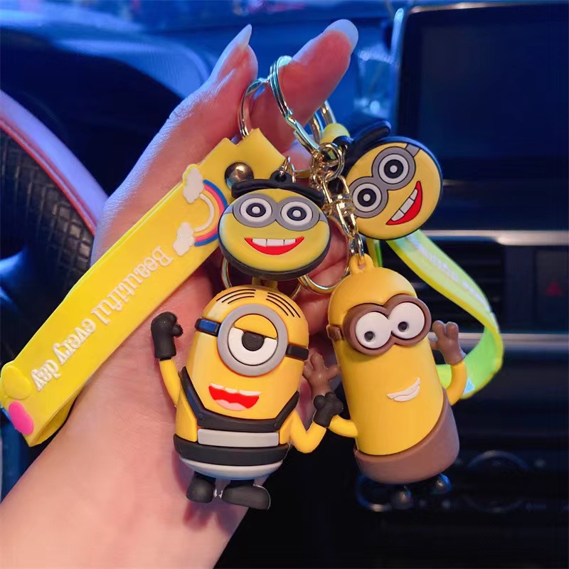 GANTUNGAN KUNCI MINION / KEYCHAIN MINION / MINION SOUVENIR / DESPICABLE ME / GANTUNGAN LUCU