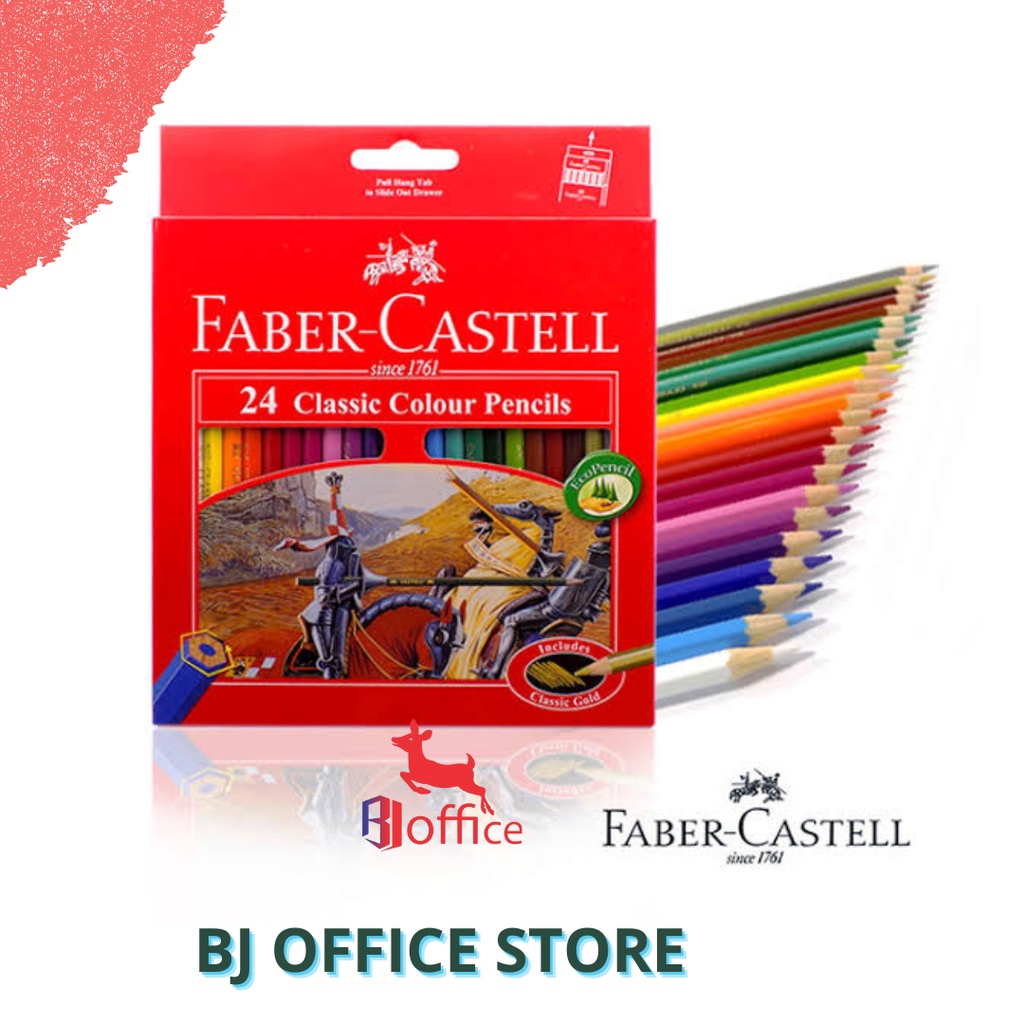

Pensil Warna Faber-Castell 24 36 Classic Colour Pencils / Pensil Warna