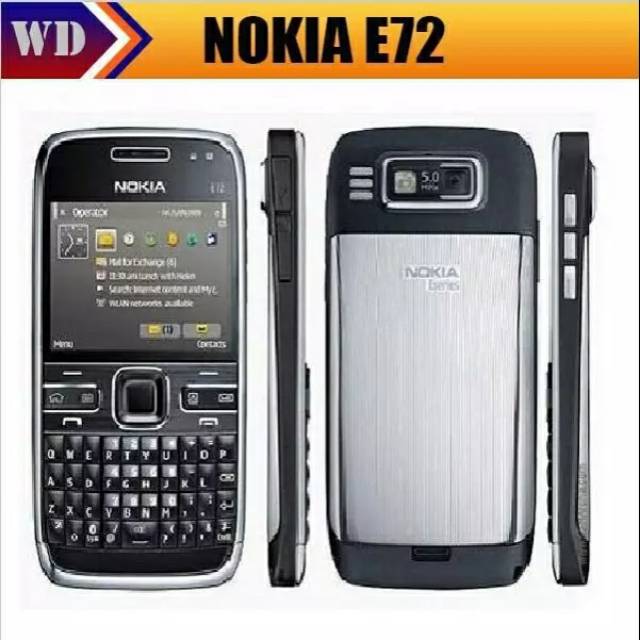 [New]Nokia E72 Original Berkualitas Mulus/Hp Nokia/Nokia jadul