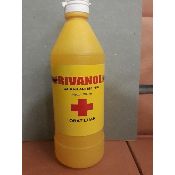 Rivanol 300ml / Cairan rivanol 300ml / Cairan antiseptik 300ml / Cairan anti septik 300ml