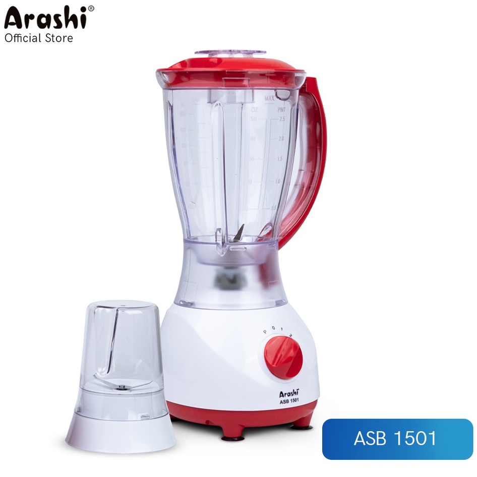 Arashi Blender Plastik 2 in 1 - ASB1501