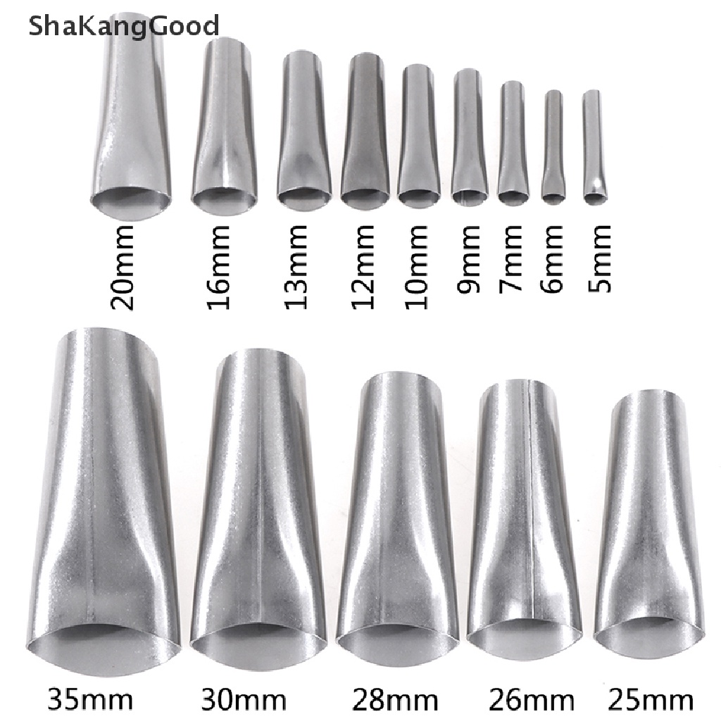 Skid 14pcs / Set Nozzle Aplikator Lem Bahan Stainless Steel