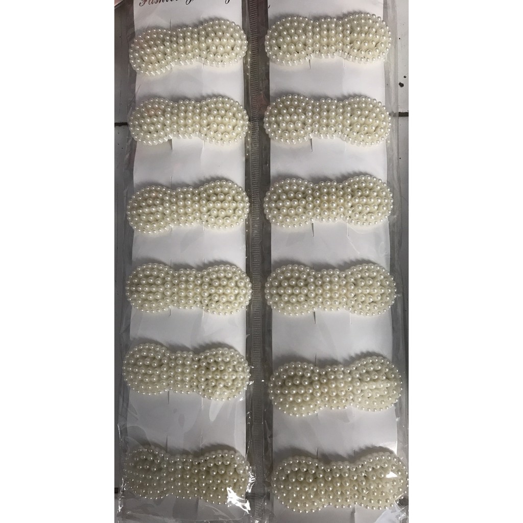 Aksesoris jepit mutiara fashion jewelry