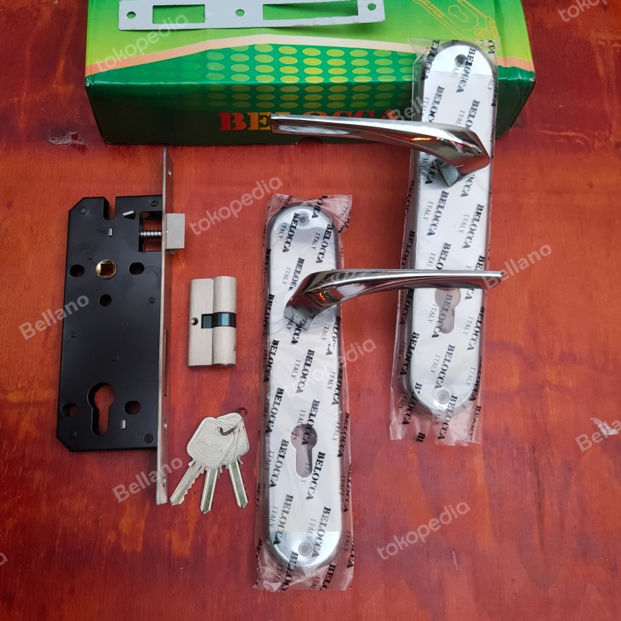 Handle pintu Belocca tipe FE 391 SN/NK