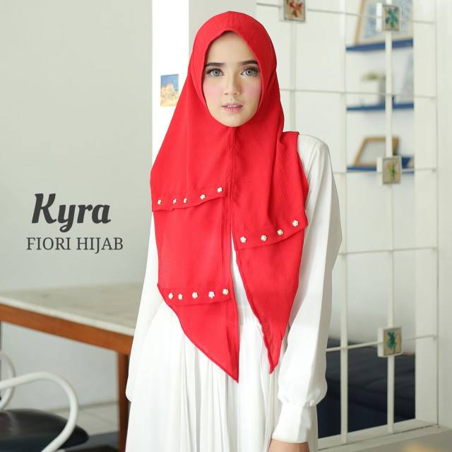 Hoodie Kyra original Fiori Hijab