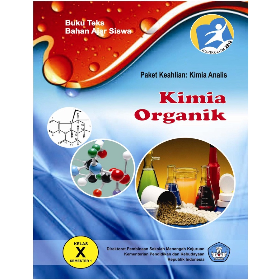 Jual BUKU SMK/SMA Kimia Organik Semester 1 - Kelas X Indonesia|Shopee ...