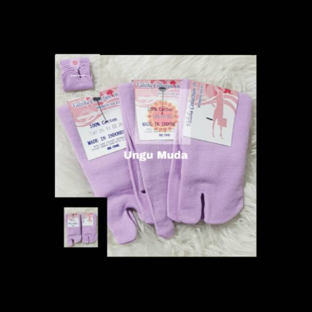 Kaos Kaki Jempol Ungu Muda