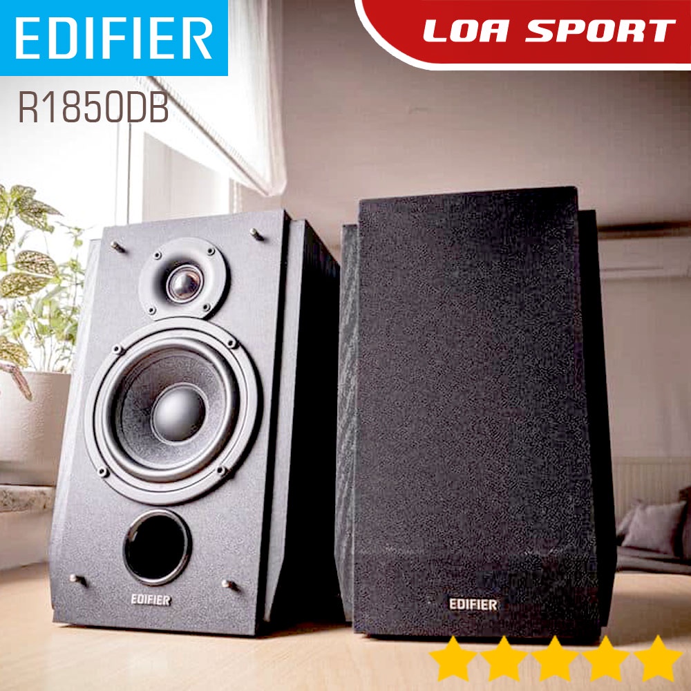 Active Speaker Bluetooth Stereo Edifier R1850DB 70W RMS Audio Optical