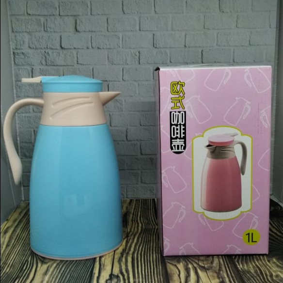 *COD*Water Jug Thermo 1000 Ml - Termos Air Panas Dingin 1 Liter Vacuum Flask  Thermos