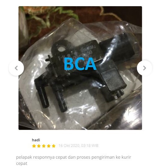 VACUM SET IDLE UP - Selenoid - Selang Vakum AC Mobil Toyota Kijang Super Lengkap