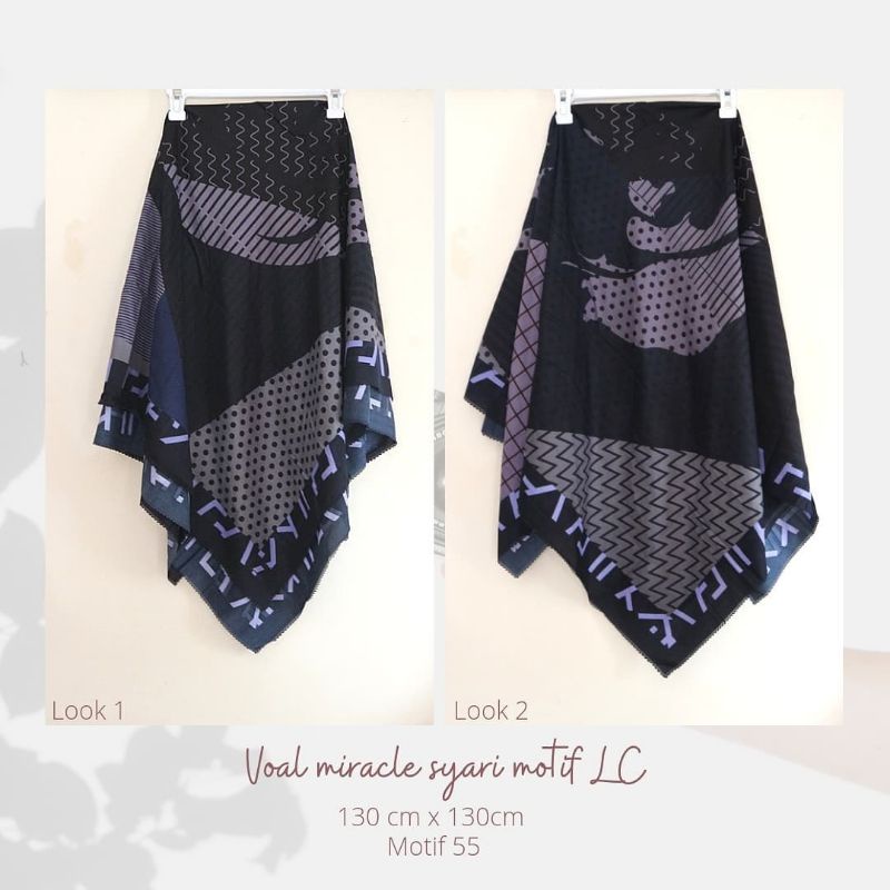 VOAL MIRACLE SYARI MOTIF UMAMA 130cm x 130cm PART 2-35