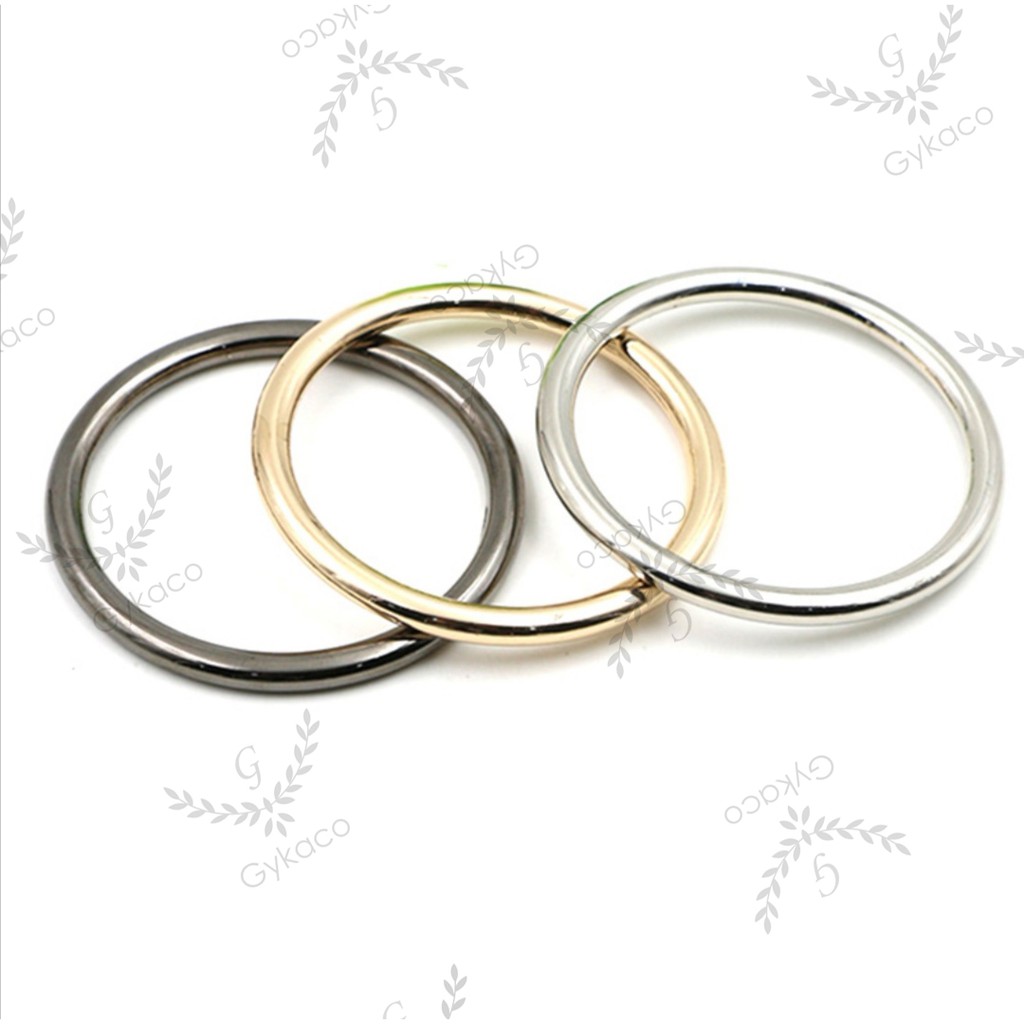 Ring Bulat 3 cm (A) / Ring O - Aksesoris Tas &amp; Dompet Wanita Fashion (IMPORT)