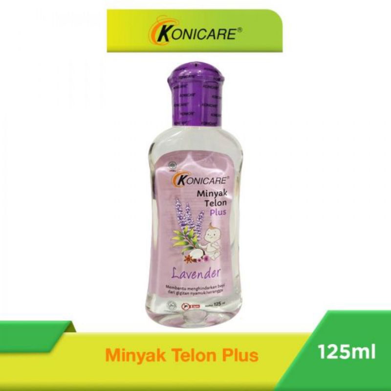 ORIGINAL KONICARE MINYAK TELON PLUS 125 ML LAVENDER MINYAK ANTI NYAMUK