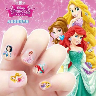 Pretty Kuku Palsu Mainan Anak Perempuan Kuku Anak/Fake nails Princess Disney Kartun