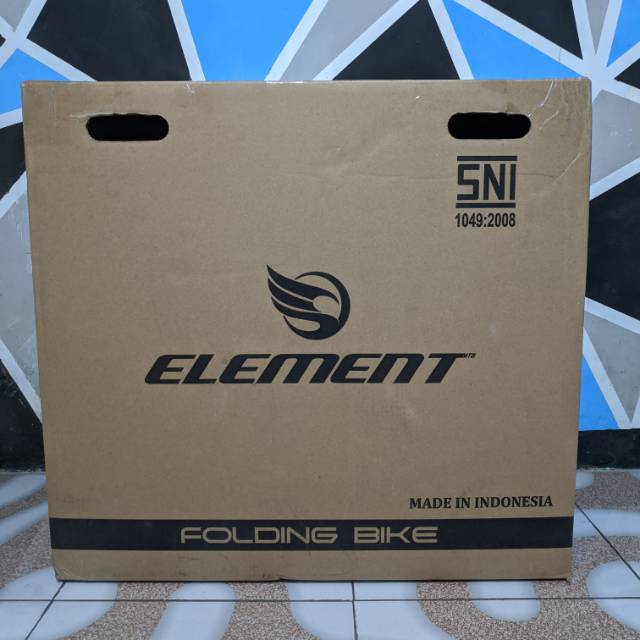 Sepeda Lipat Element Troy 16 Inch 10 Speed (B2W)