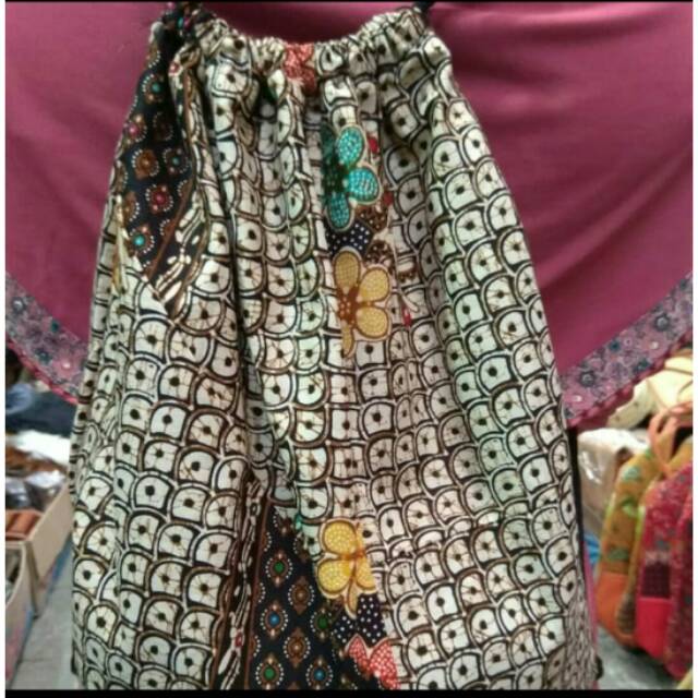 TAS PUNGGUNG SERUT BATIK 45×30CM - TAS PRIA WANITA SOVENIR MURAH
