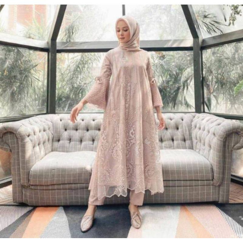 EMELY SET / SETELAN TUNIK DRESS