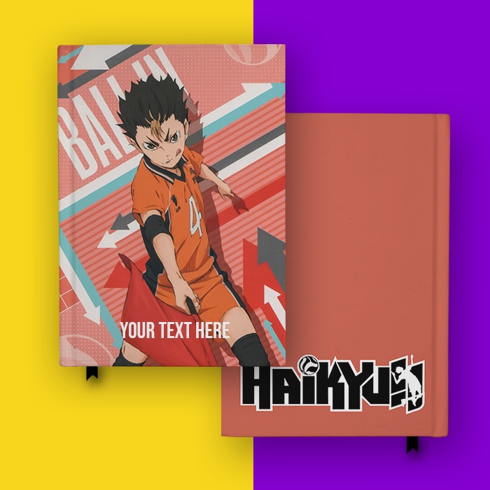 

Notebook Buku Catatan Anime Haikyuu Nishinoya Yuu Ball In Hardcover Diary Jurnal Custom Nama
