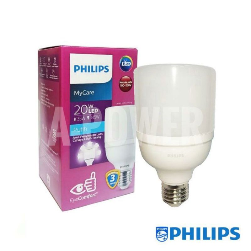 Philips - Lampu LED Bright 20W (Putih)