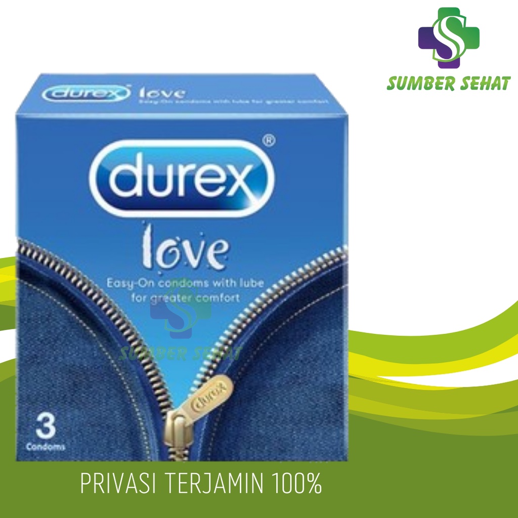 KONDOM DUREX LOVE ISI 3 PCS