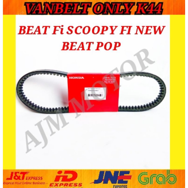 VANBELT ASSY BEAT POP BEAT SETRIT BEAT ESP SCOOPY ESP VANBEL AHM  K44