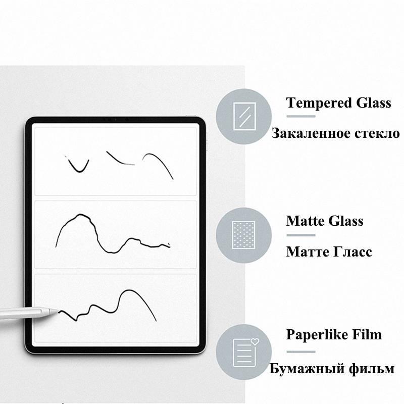 For Huawei Matepad Pro 10.8 12.6 10.4 10.1 T10S M5 Pro M6 Soft Paperlike Screen Protector Like Writing Paper Like Film