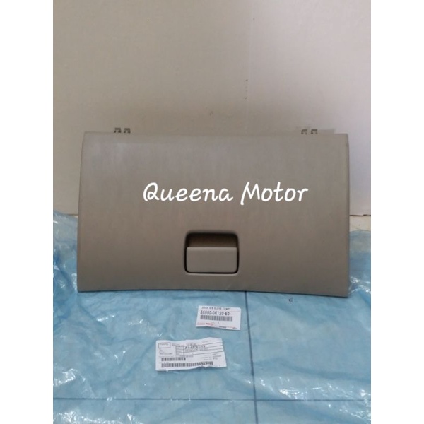 Tutup laci bawah grand innova original thn 2011-2015 cream muda