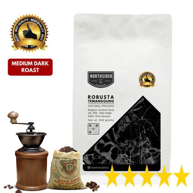

Biji Kopi Robusta Fine Temanggung Natural -500Gr Northsider Coffee - Biji Kopi Terlaris