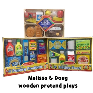 Jual Melissa Doug food groups pantry 