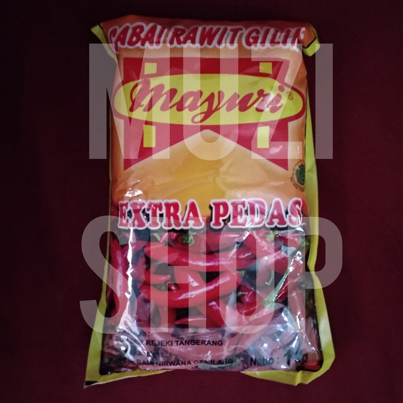 BUMBU TABUR INSTANT / CABE BUBUK / CABAIBUBUK / CABAI / CABE / CABEBUBUK SUPER PEDAS MAYURI 1 KG