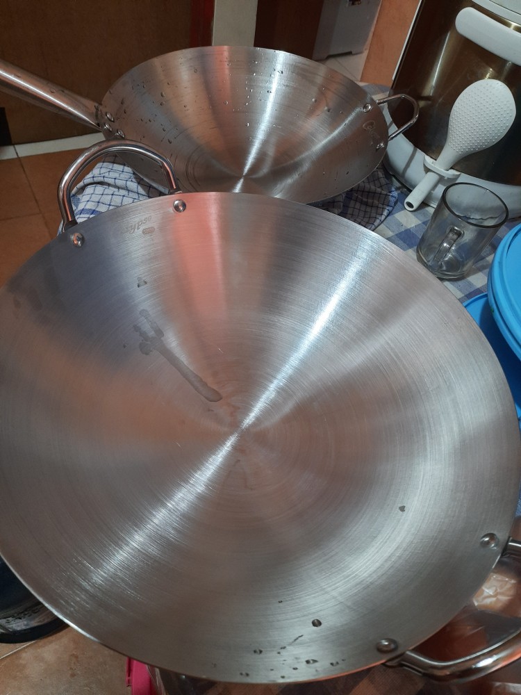 Calypso Kuali 32 Cm Wajan Penggorengan Gagang Stainless Steel 32cm