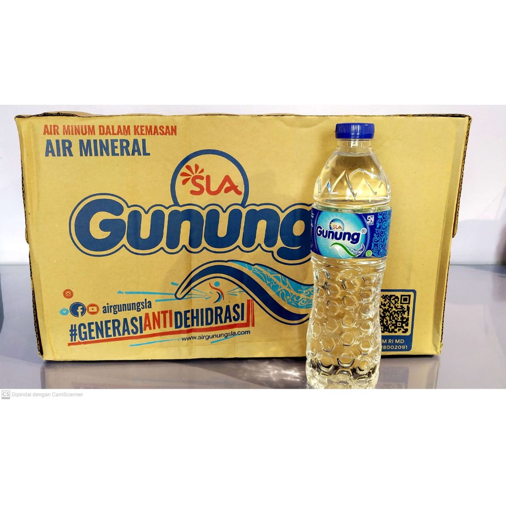 Jual Air Mineral Merk Gunung Sla 600 Ml Shopee Indonesia 4187